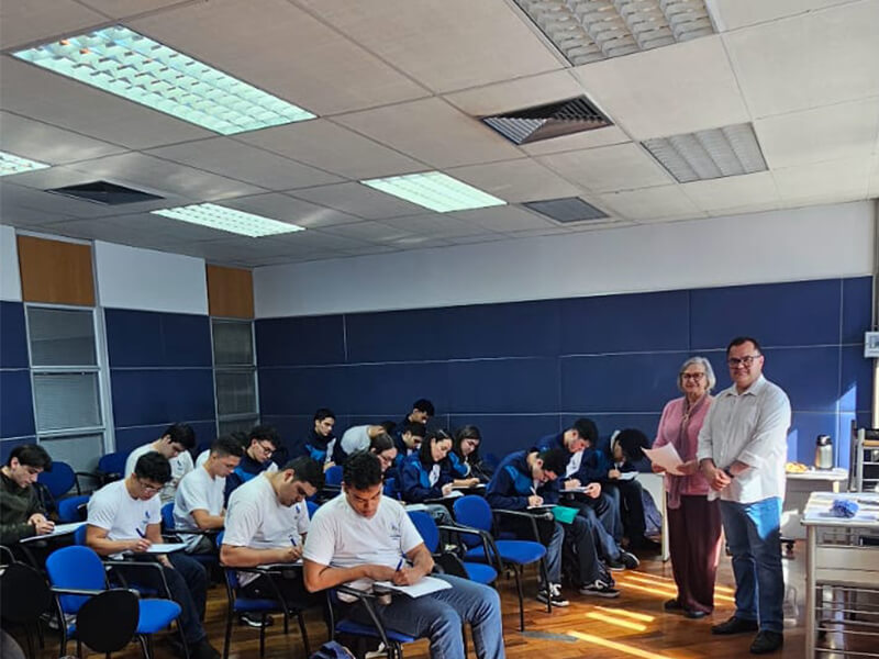 seleção de talentos na Faculdade Eng. Salvador Arena