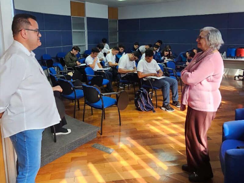 seleção de talentos na Faculdade Eng. Salvador Arena